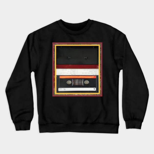 Cassette Tape Crewneck Sweatshirt by EunsooLee
